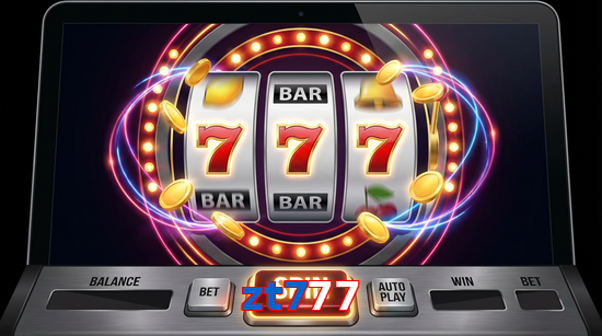 Main screen of Zt777 slots page for PK players